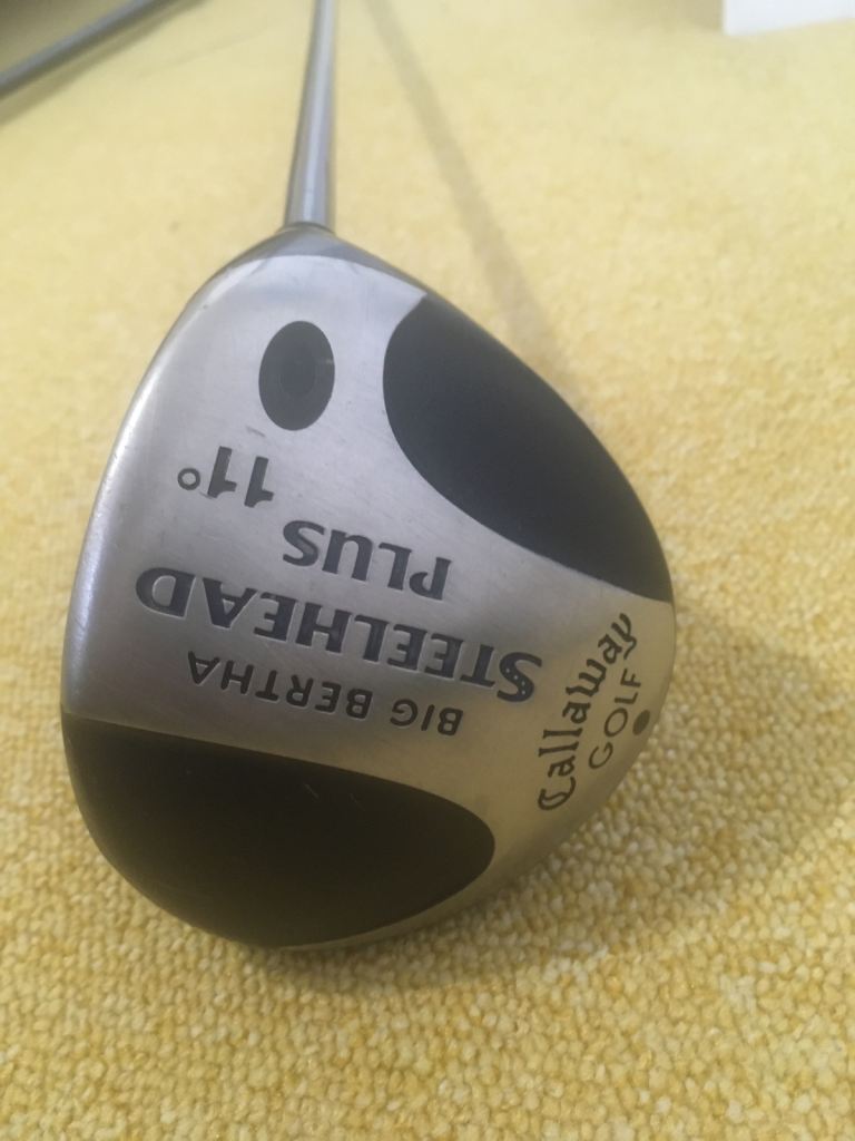 Callaway Big Bertha steelhead plus driver 11 degree