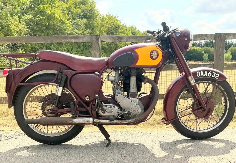 BSA B31 1955 – Original Registration Number – Very Original