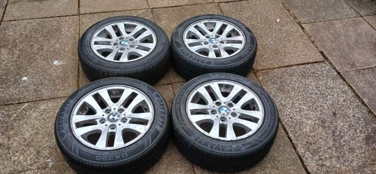 BMW 16" Alloy Wheels & Good Tyres 205 55 16