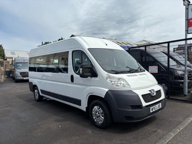 2013 Peugeot Boxer 2.2 HDi L3 H2 MINIBUS 17 SEATER 130ps Minibus Diesel Manual