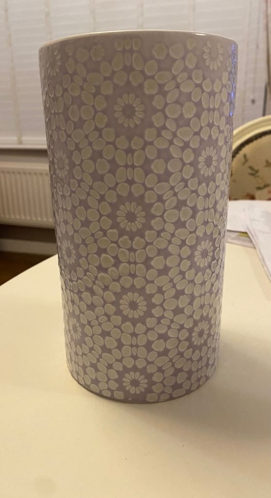 Next vase Lilac floral design 