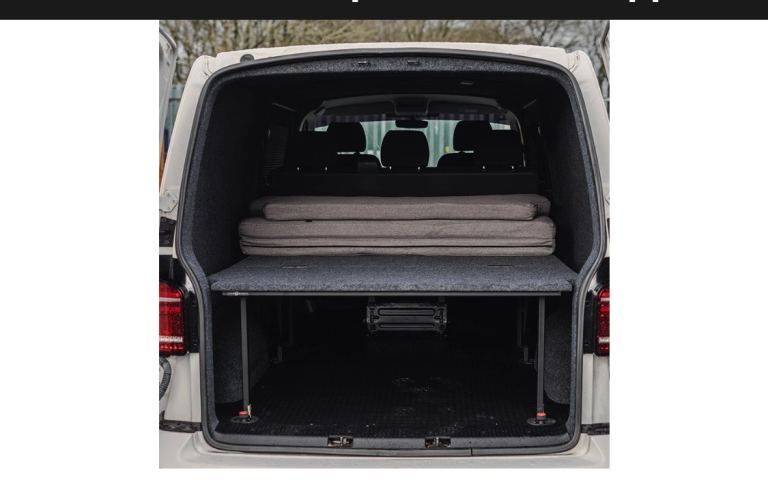  Kombi Bed Mattress - Tri-Folding - Also Works With Ovano - VW Transporter T5-T6.1 (2003 - 2024)