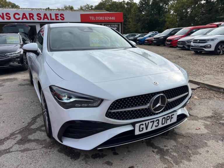 2023 Mercedes-Benz CLA 1.3 CLA180h MHEV AMG Line (Premium) Coupe 7G-DCT Euro 6 (s/s) 4dr COUPE Pe...