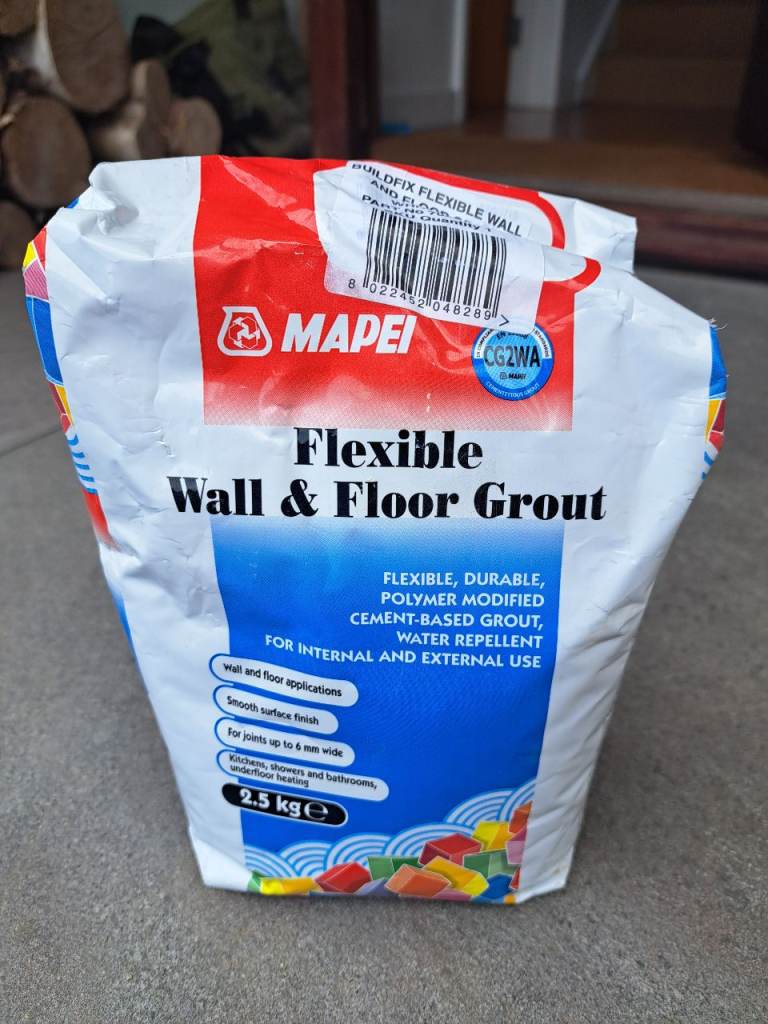 Mapei Flexible Tile Grout white
