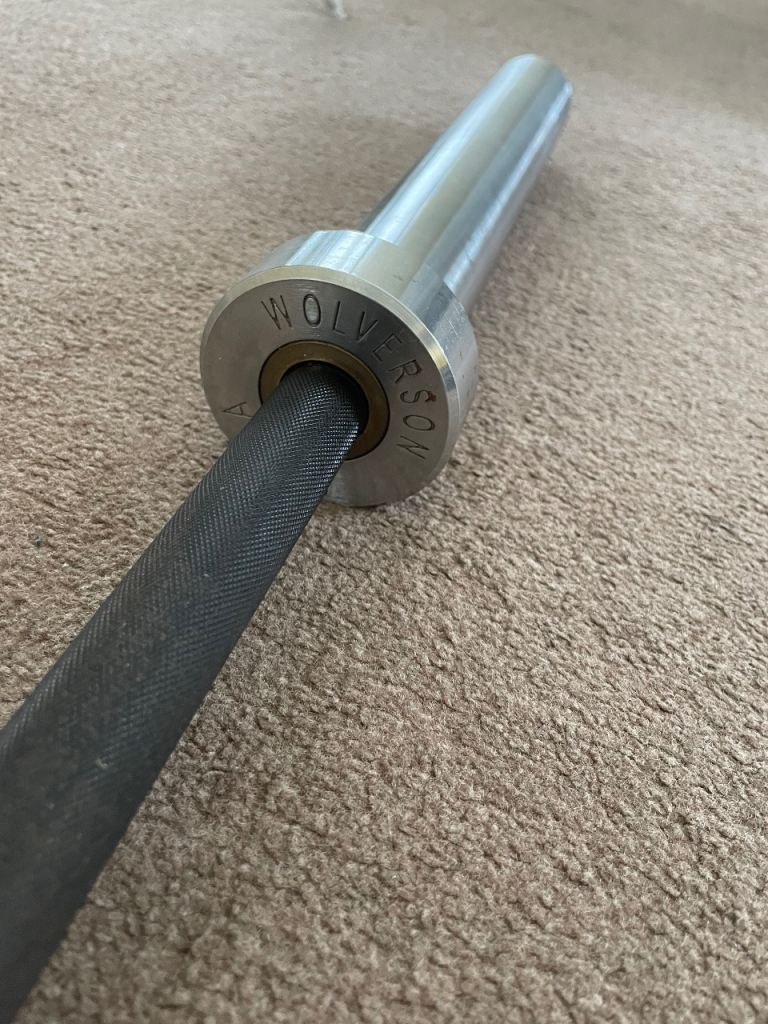 Wolverston Weighlifting Olympic Barbell 15kg - Good Condition - Cheap Sale