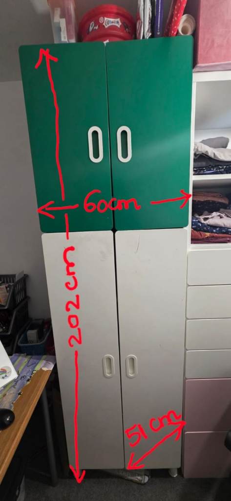 SOLD.  IKEA Kids wardrobe