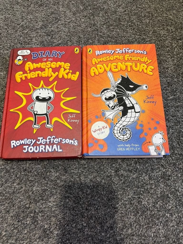 Rowley Jefferson's Books – Diary of an Awesome Friendly Kid & Awesome Friendly Adventure