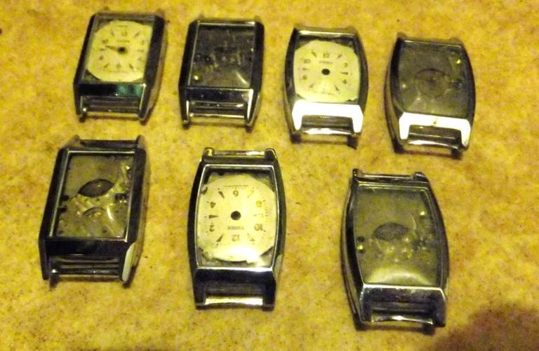 Watch movements, spares or repair, Job Lot 37