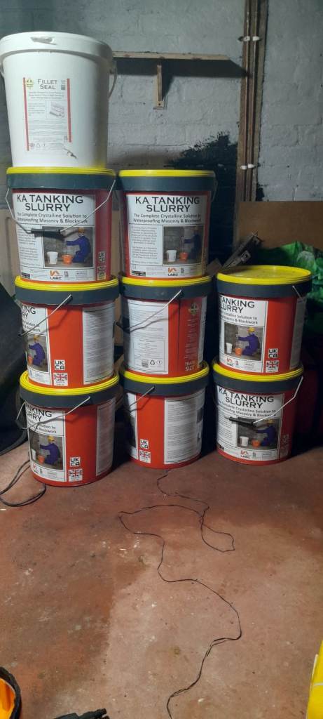 KA Tanking Slurry Waterproofing Compound - Multiple Tubs Available