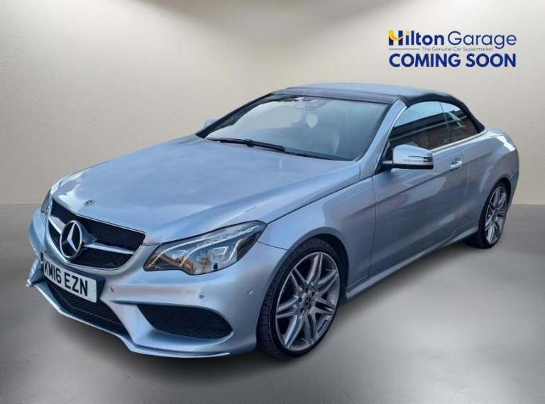 2016 Mercedes-Benz E Class 2.1 E220d AMG Line Edition Cabriolet 2dr Diesel G-Tronic+ Euro 6 (s/s)...