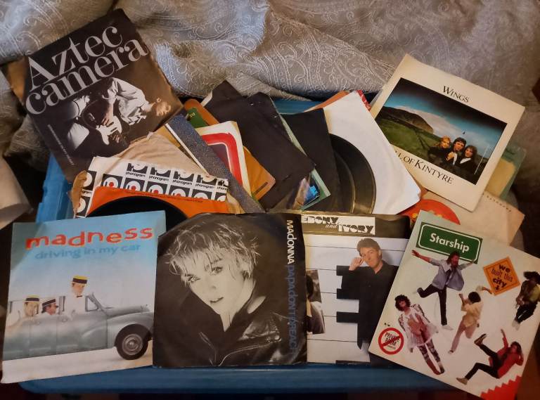 Record collection Inc madness Paul McCartney Madonna etc 