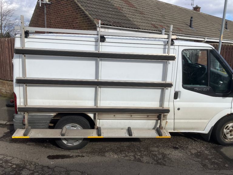 Van glass carry rack