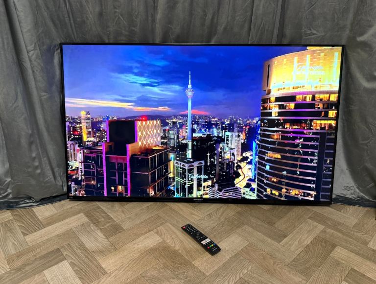 Sharp 55” Android 4K Smart TV , £190.00 for Sale in Aberdeen | Gumtree