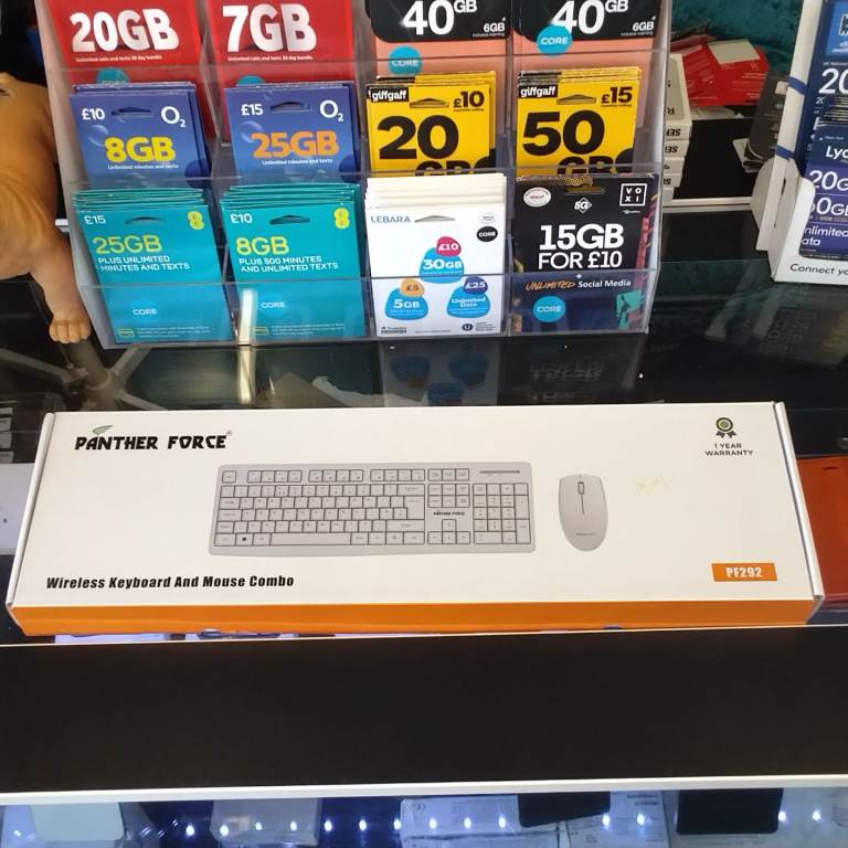 Panter Force Wireless keyboard and Mouse 
