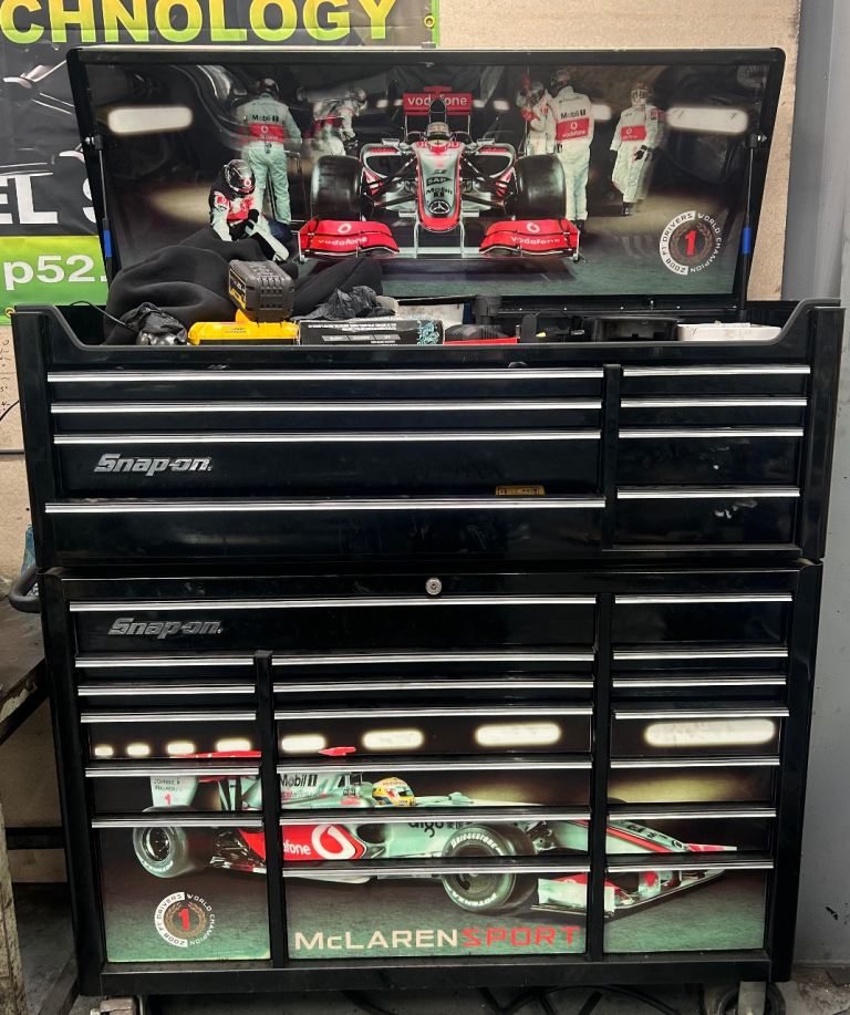 Snap-on 53 Limited Edition McLaren Sport F1 Tool Box Stack Combo Rare