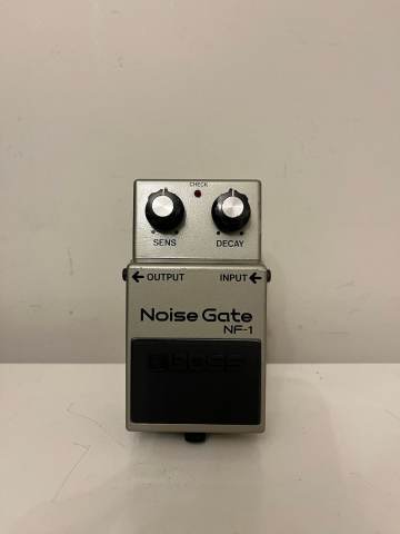 Vintage 1980s Boss NF-1 Noise Gate Guitar Effects Pedal (Black