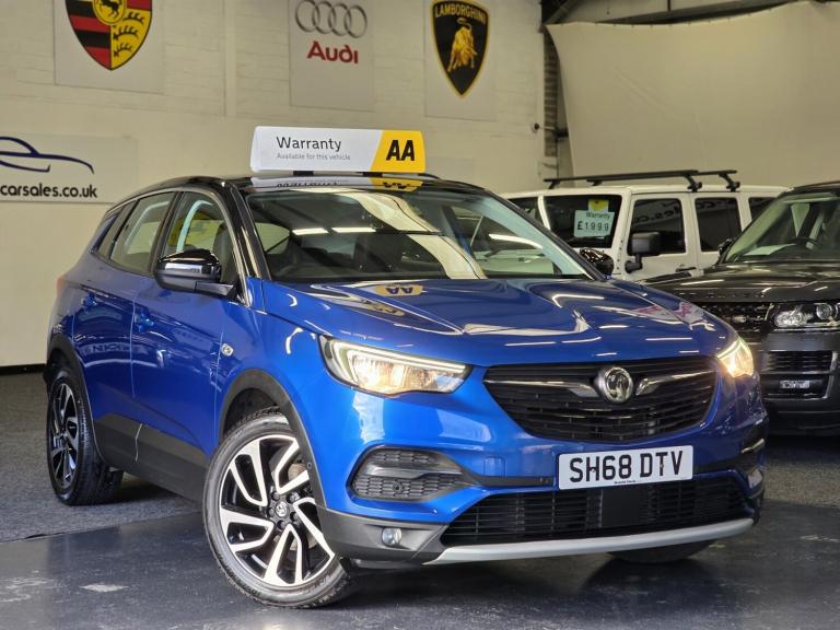 VAUXHALL GRANDLAND X 1.5 Turbo D BlueINJEC Diesel 2018+SATNAV+PANROOF+BTOOT+USB!