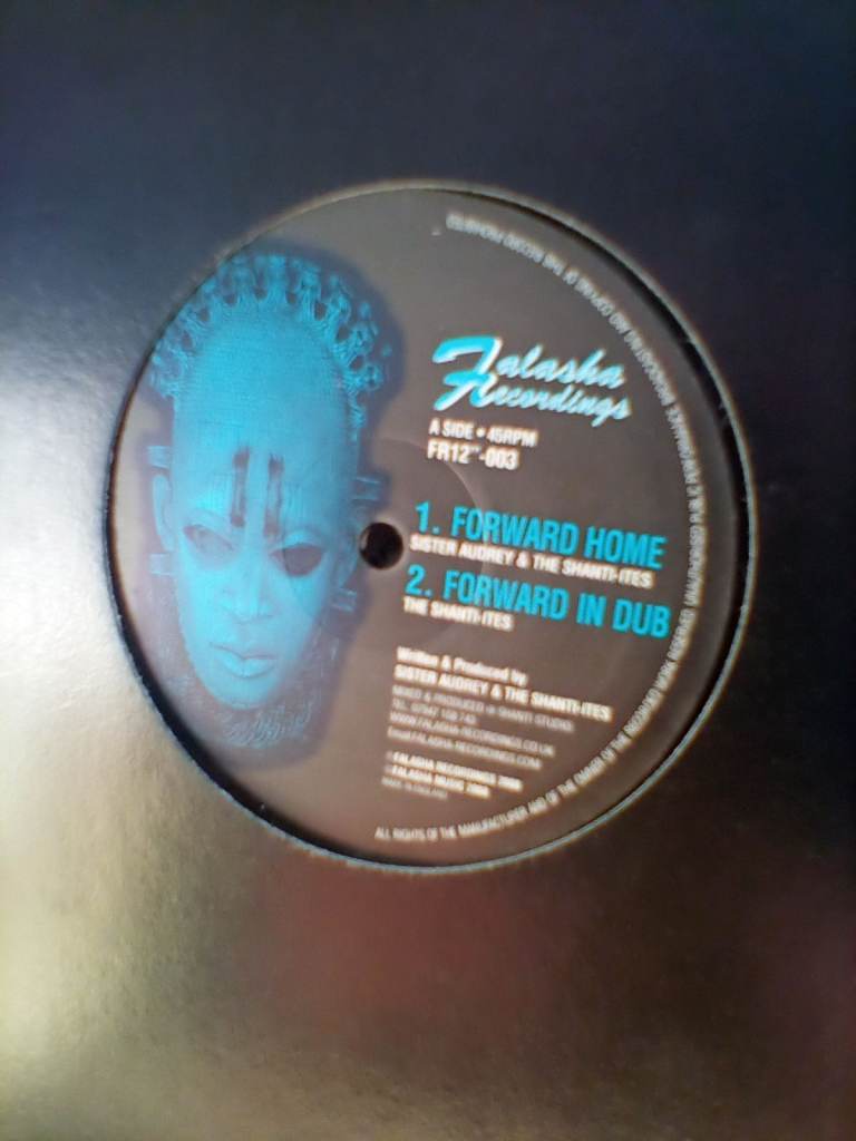 SISTER AUDREY &THE SHANTI-ITES,. FORWARD HOME,12 INCH VINYL,E.P.