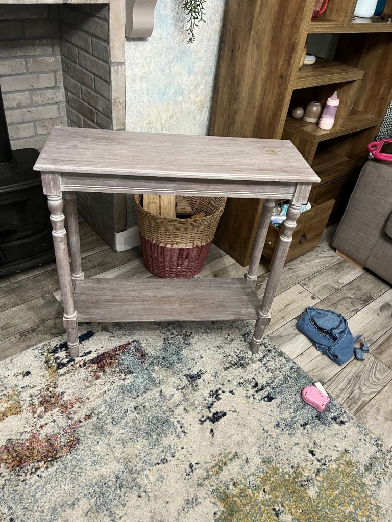 Stylish slim hall table 