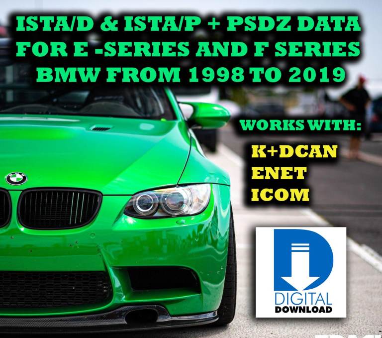 BMW ISTA/D & ISTA/P WITH PSDZDATA + BMW STANDARD TOOLS