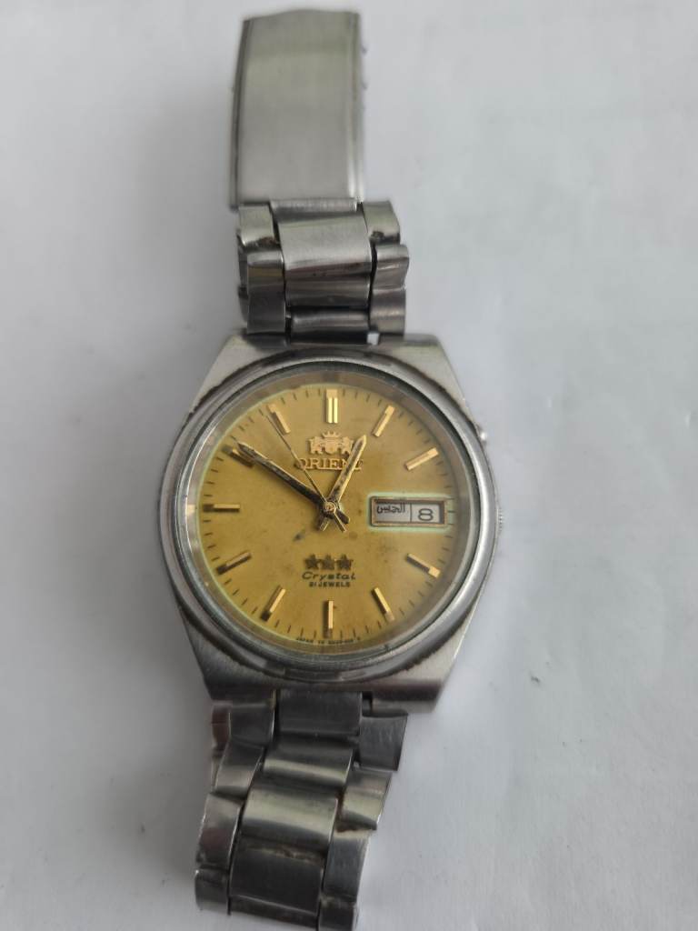 Orient Crystal automatic wrist watch 