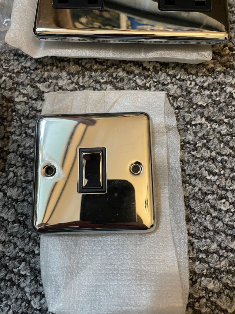 Light switches and plug socket 