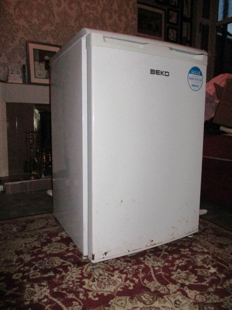 Beko Freestanding Fridge - White, Fair Condition