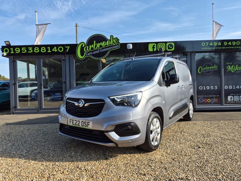 2022 Vauxhall Combo 2300 1.5 Turbo D 100ps H1 Elite Van PANEL VAN Diesel Manual