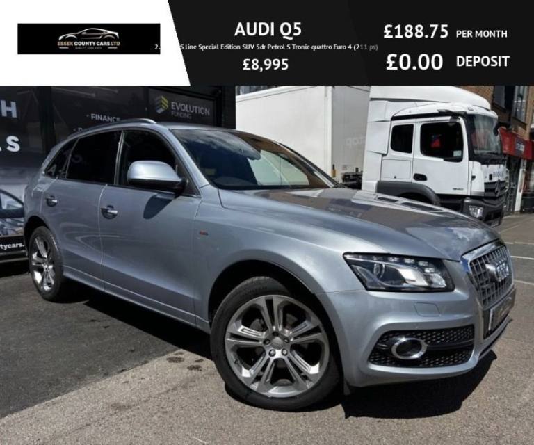 2010 Audi Q5 2.0T FSI Quattro S Line Special Ed 5dr S Tronic ESTATE PETROL Automatic