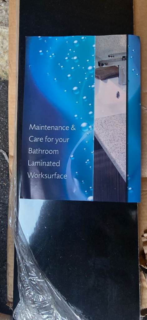 Worktop for bathroom