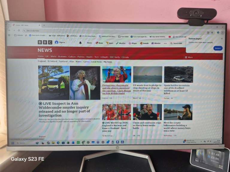 HP Monitors 27 & 32 Inch 