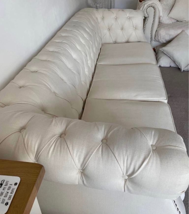 Two Three seater sofas 