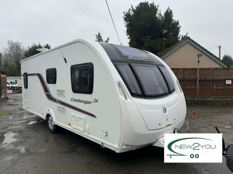 2014 Swift Challenger SE 4 berth FIXED BED Caravan - STOCK H022