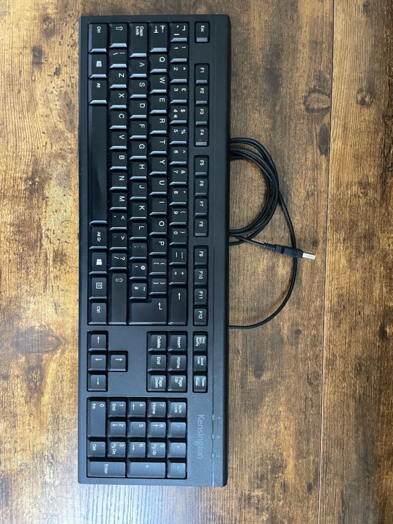 Kensington Wired Computer Keyboard – Good Condition