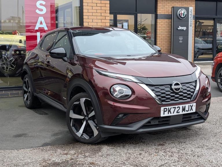 2022 Nissan Juke 1.6 Tekna SUV 5dr Petrol Hybrid Auto Euro 6 (143 ps) HATCHBACK Petrol/Electric H...