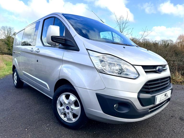 2017 Ford Transit Custom 2.0 TDCi 130ps Low Roof D/Cab Limited Van PANEL VAN DIESEL Manual