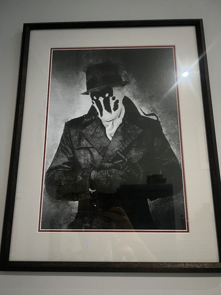 Rorshach /Watchmen framed print