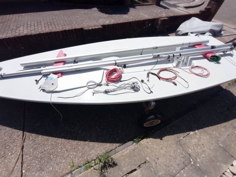 Laser 1 dinghy sailing boat 207084 great condition