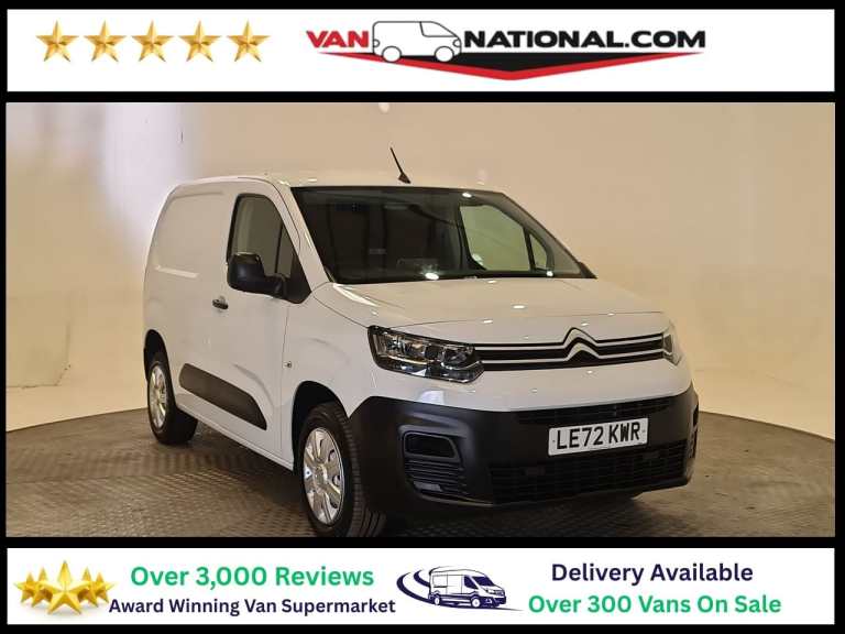 2023 Citroen Berlingo 1.5 BlueHDi 1000Kg Enterprise Ed 100ps 6 Speed S/S PANEL VAN DIESEL Manual
