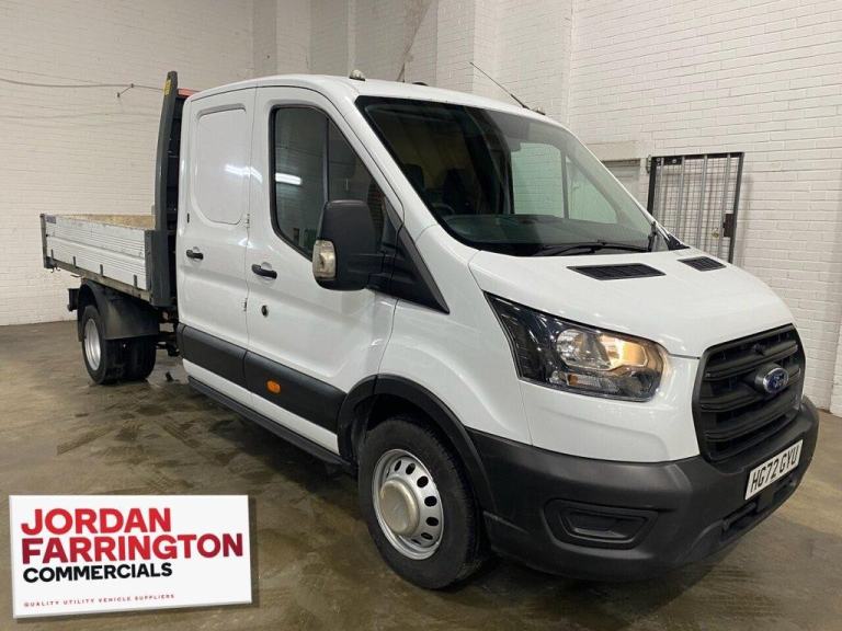 2022 72reg FORD TRANSIT 350 EURO 6 ALLOY ONESTOP RWD DRW DOUBLE CAB TOOL STORAGE