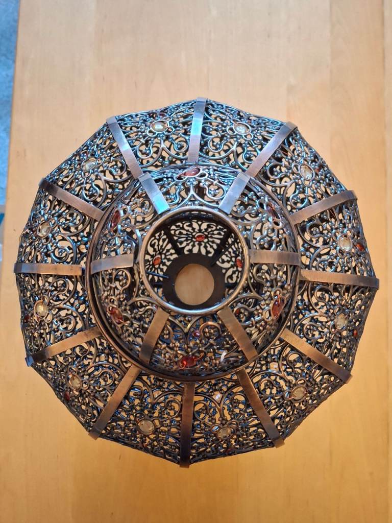 Moroccan style lampshade