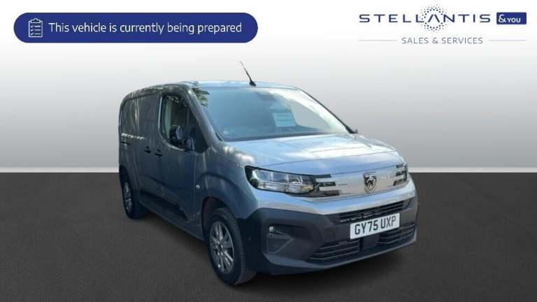 2025 Peugeot Partner 1.5 BlueHDi 950 Asphalt Long Panel Van 6dr Diesel EAT8 LWB Euro 6 (s/s) (13 ...