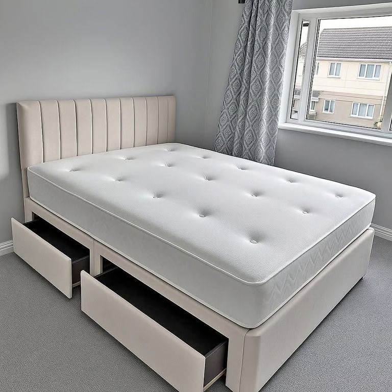 Mega Sale Offer ~~ Divan Bed Base wi Mattress Today Delivery 5%Flat OFF Cash On Delivery Must Go🚛🚛