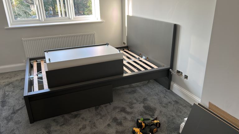 4 x Ikea Malm Kingsize under bed storage drawers 