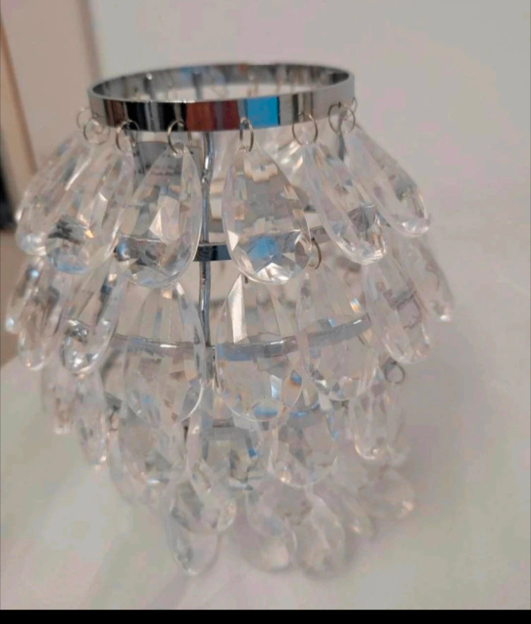 2 Beaded light shades