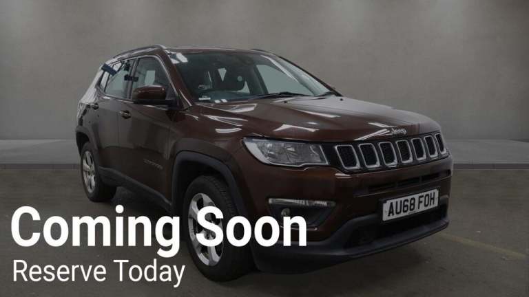 2018 Jeep Compass 1.4 Multiair 140 Longitude 5dr [2WD] ESTATE PETROL Manual