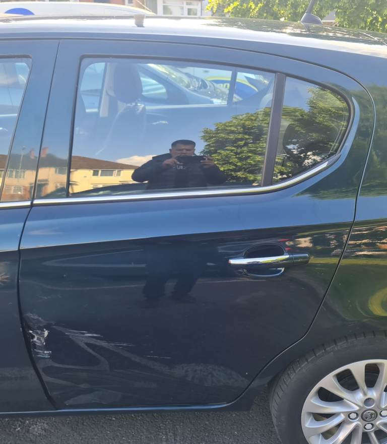 Vuaxhhall corsa se ecoflex 2015 rear passenger  side door 