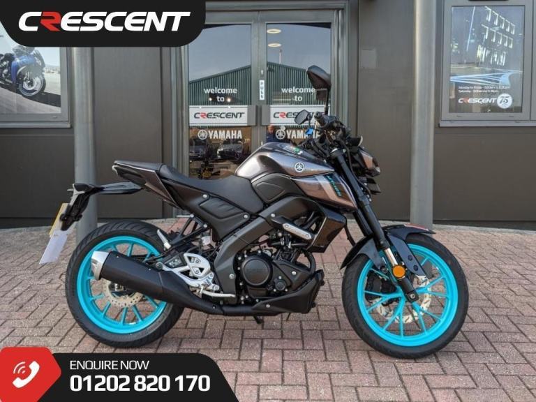 YAMAHA MT-125 2024 - CRESCENT SUPPLIED & SERVICED - MIDNIGHT CYAN - 4 SERVICES