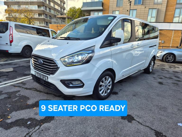 2019 Ford Tourneo Custom 2.0 TDCi EcoBlue 130ps L/R 9 Seater Titanium Auto MPV Diesel Automatic