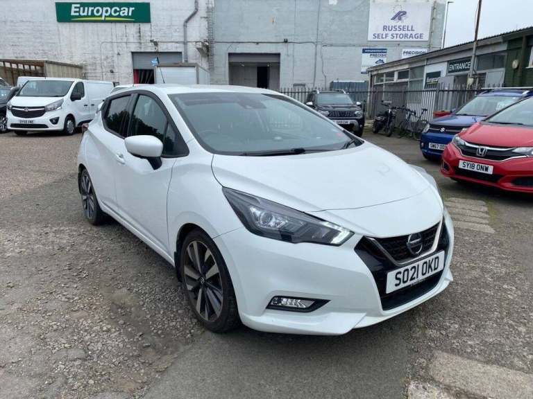 2021 Nissan Micra 1.0 IG-T 92 Tekna 5dr CVT HATCHBACK PETROL Automatic